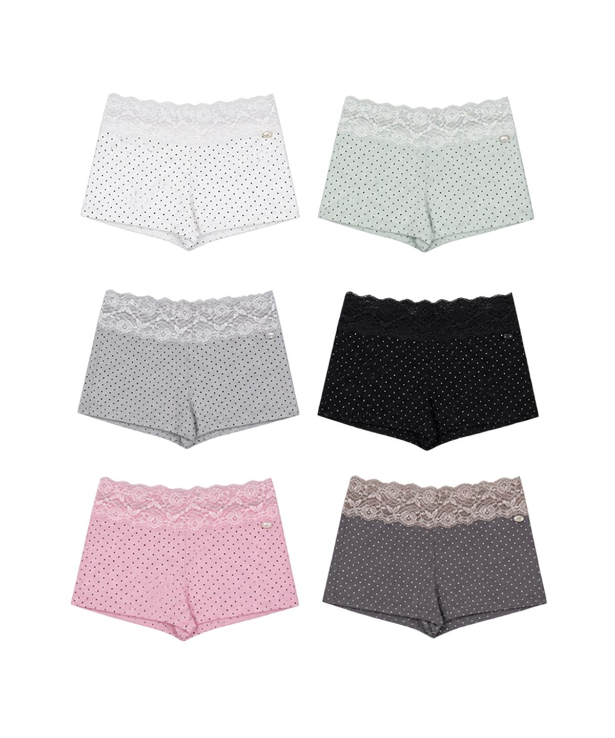 웨이브걸(WAVEGIRL) Butter Dot Shorts (6color)