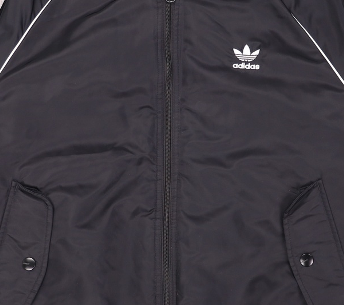 아디다스(ADIDAS) 슈퍼스타 퀼티드 봄버 - 블랙 / HL9203 L