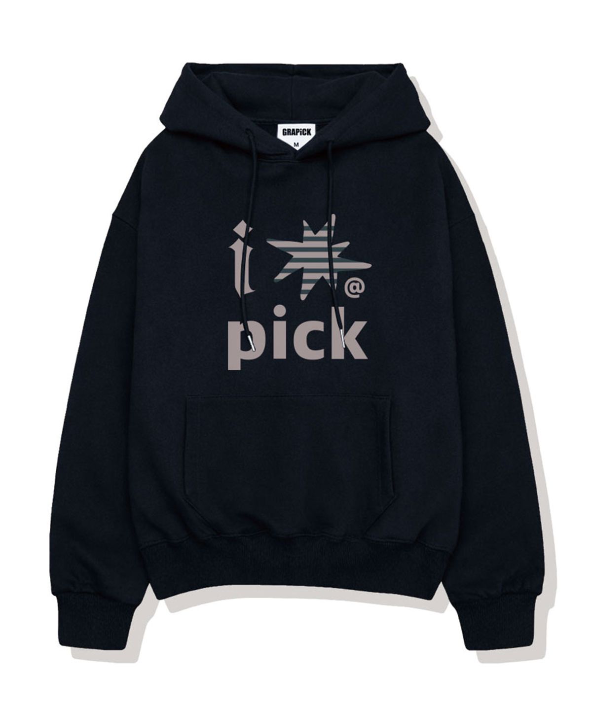 그라픽(GRAPICK) 원더스 오버핏 후드티셔츠 5 Color [GRPI_6005]
