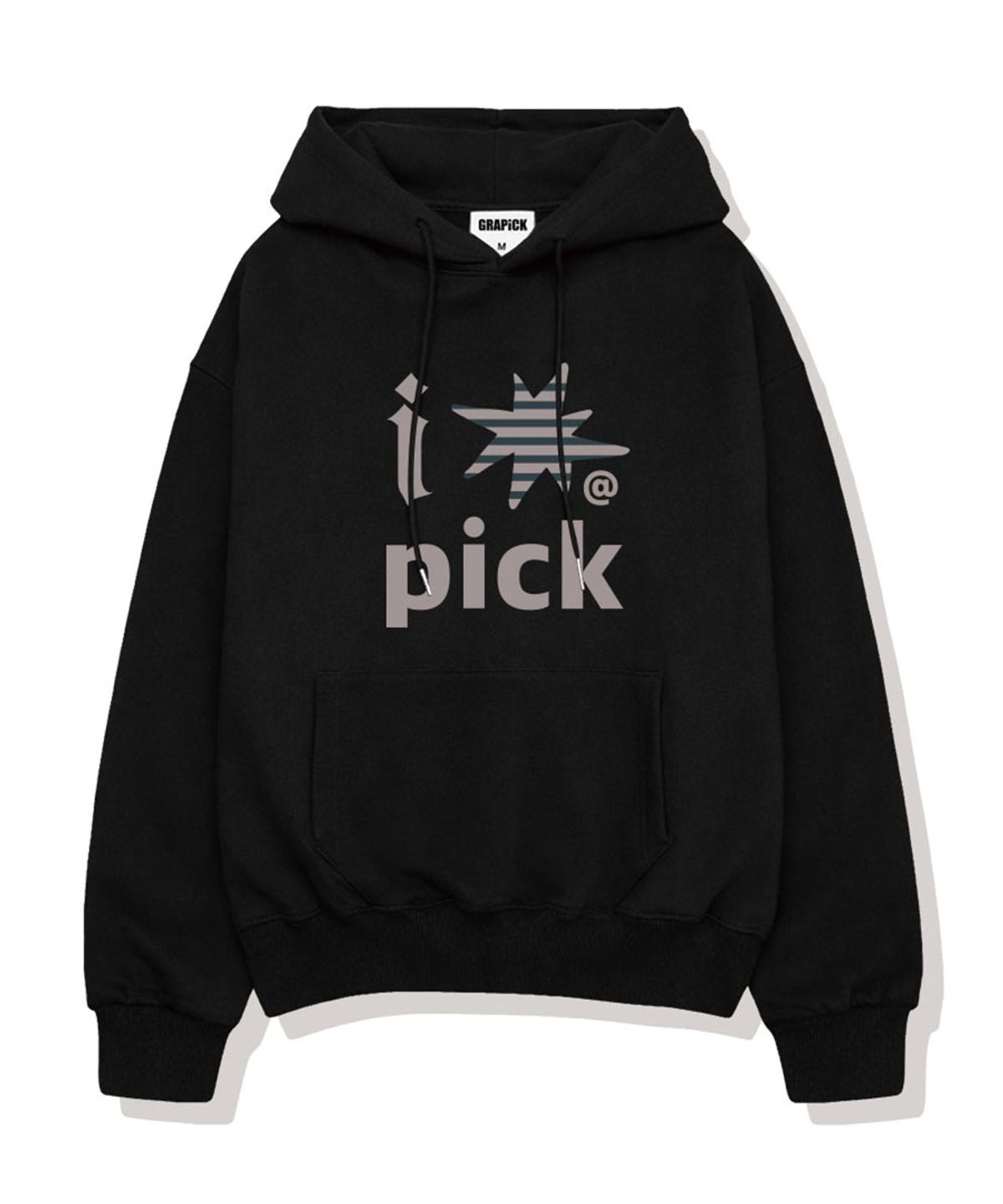 그라픽(GRAPICK) 원더스 오버핏 후드티셔츠 5 Color [GRPI_6005]