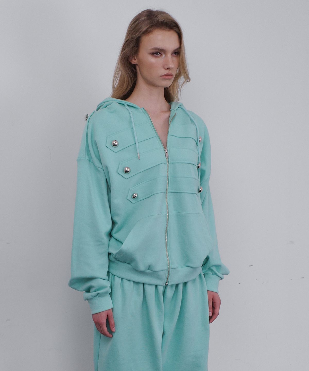 웨이브걸(WAVEGIRL) Leon Hoodie Zip Up (4color)