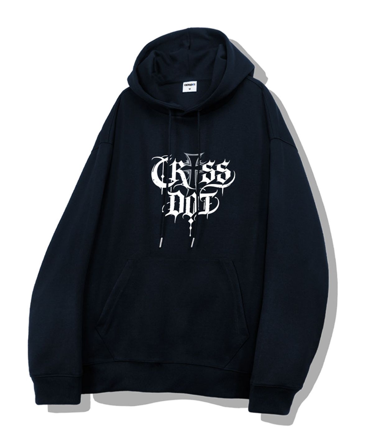 크로스닷(CROSSDOT) 블랭크 오버핏 후드티셔츠 5 Color [CRDI_4006]