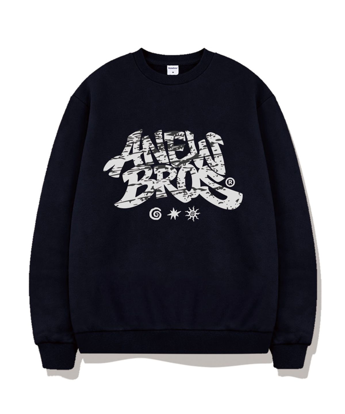 어뉴브로스(ANEWBROS) 스트리트그래픽 오버핏 맨투맨 티셔츠 5 Color [ANBM_9005]