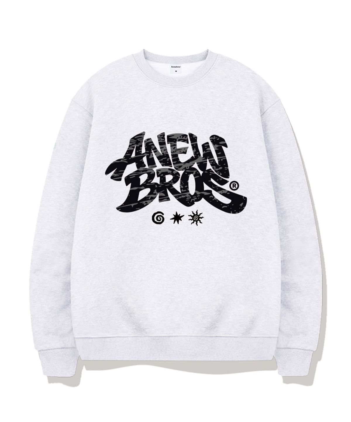 어뉴브로스(ANEWBROS) 스트리트그래픽 오버핏 맨투맨 티셔츠 5 Color [ANBM_9005]