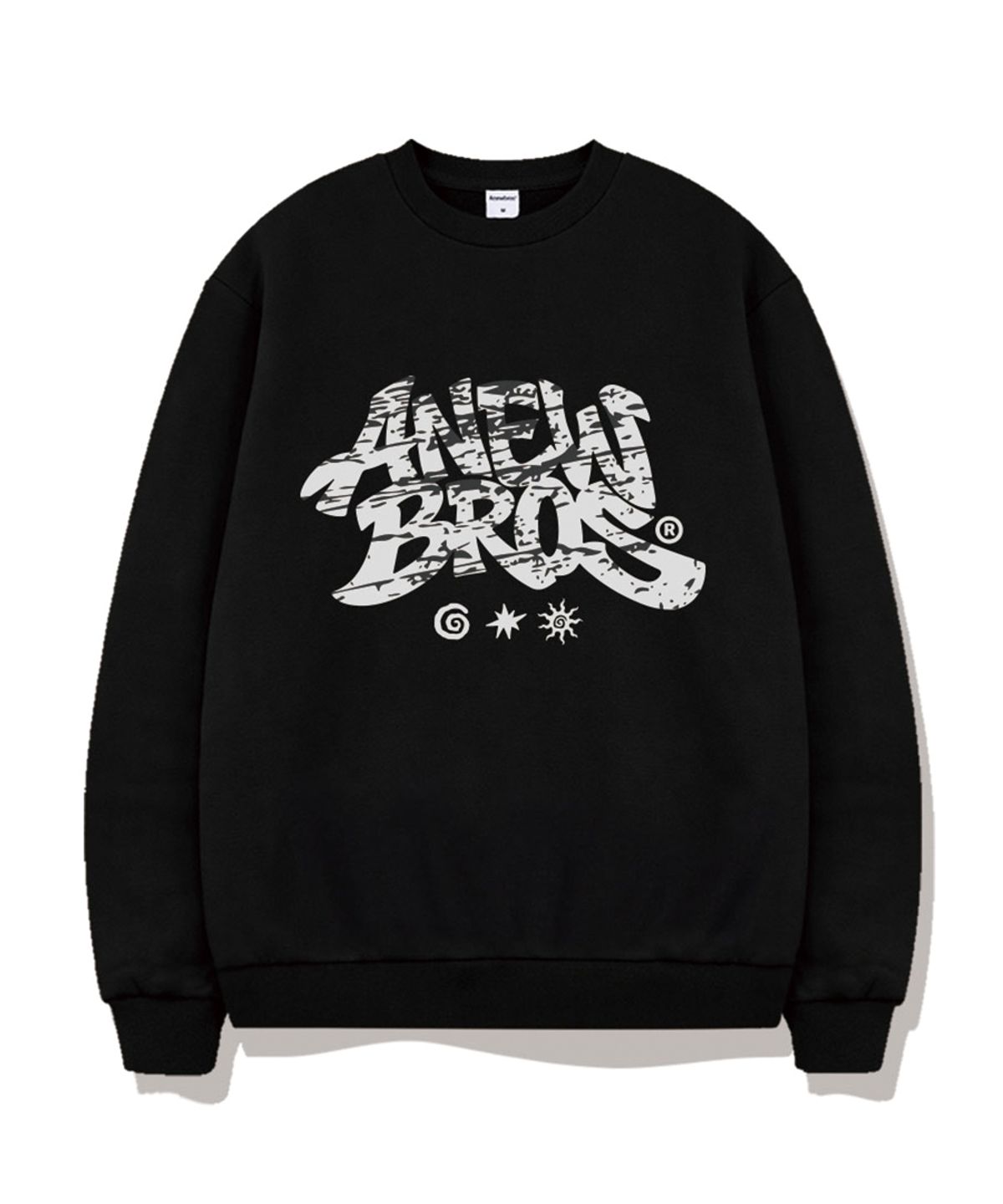 어뉴브로스(ANEWBROS) 스트리트그래픽 오버핏 맨투맨 티셔츠 5 Color [ANBM_9005]