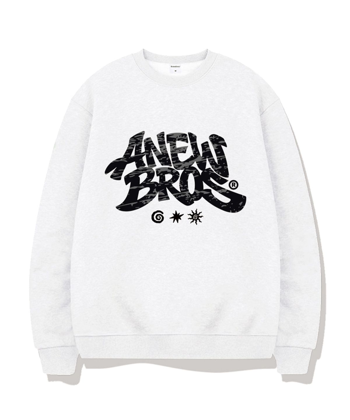 어뉴브로스(ANEWBROS) 스트리트그래픽 오버핏 맨투맨 티셔츠 5 Color [ANBM_9005]