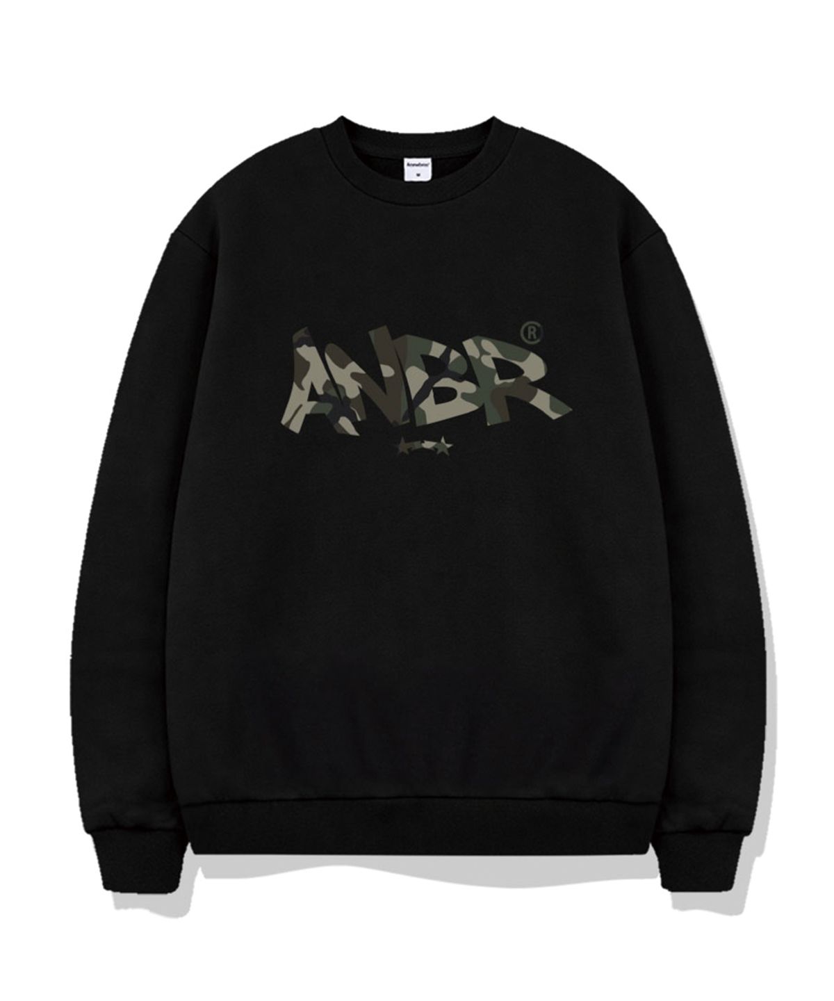 어뉴브로스(ANEWBROS) 카모스탬프 오버핏 맨투맨 티셔츠 5 Color [ANBM_9006]