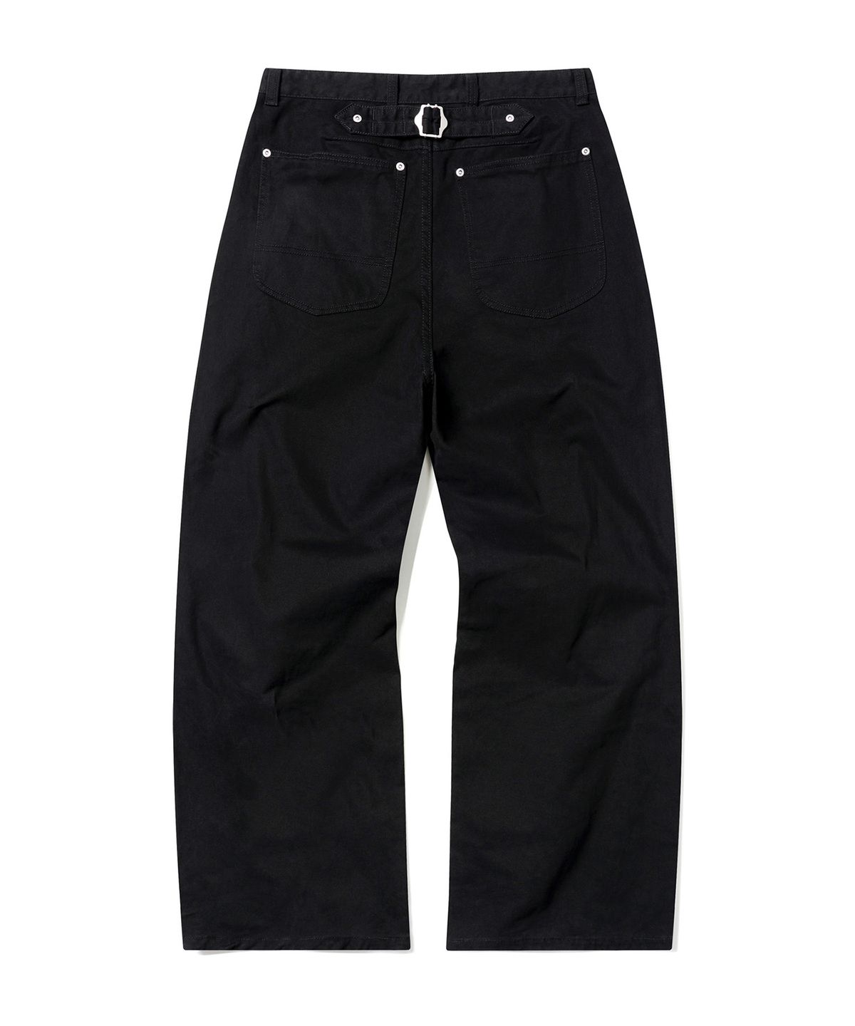 데케트 우먼(DECET WOMEN) Cinchback Barrel Wide Leg Pants DCWPT022BLACK