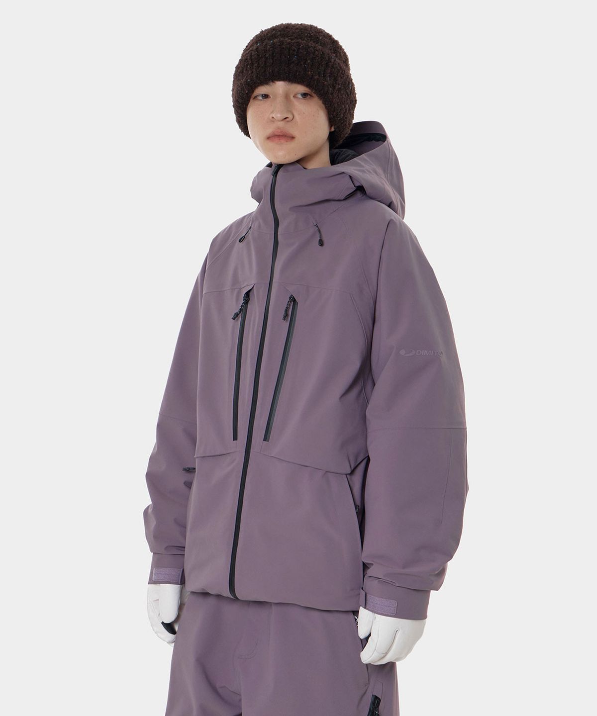 디미토(DIMITO) APEX DOWN JACKET MILKY VIOLET