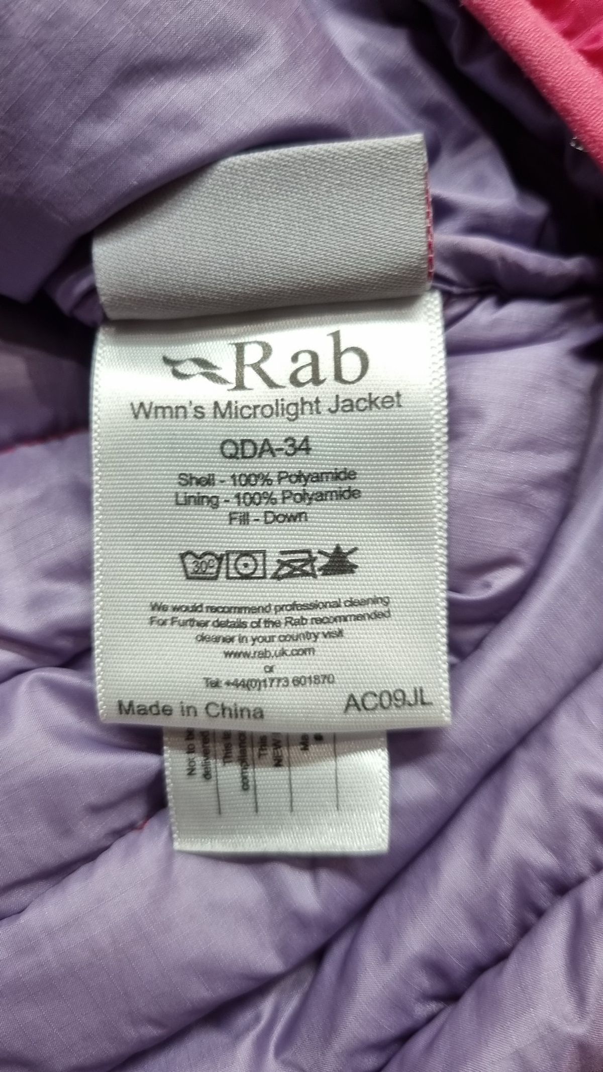 랩(RAB) 숏 패딩/숏 헤비 아우터 38