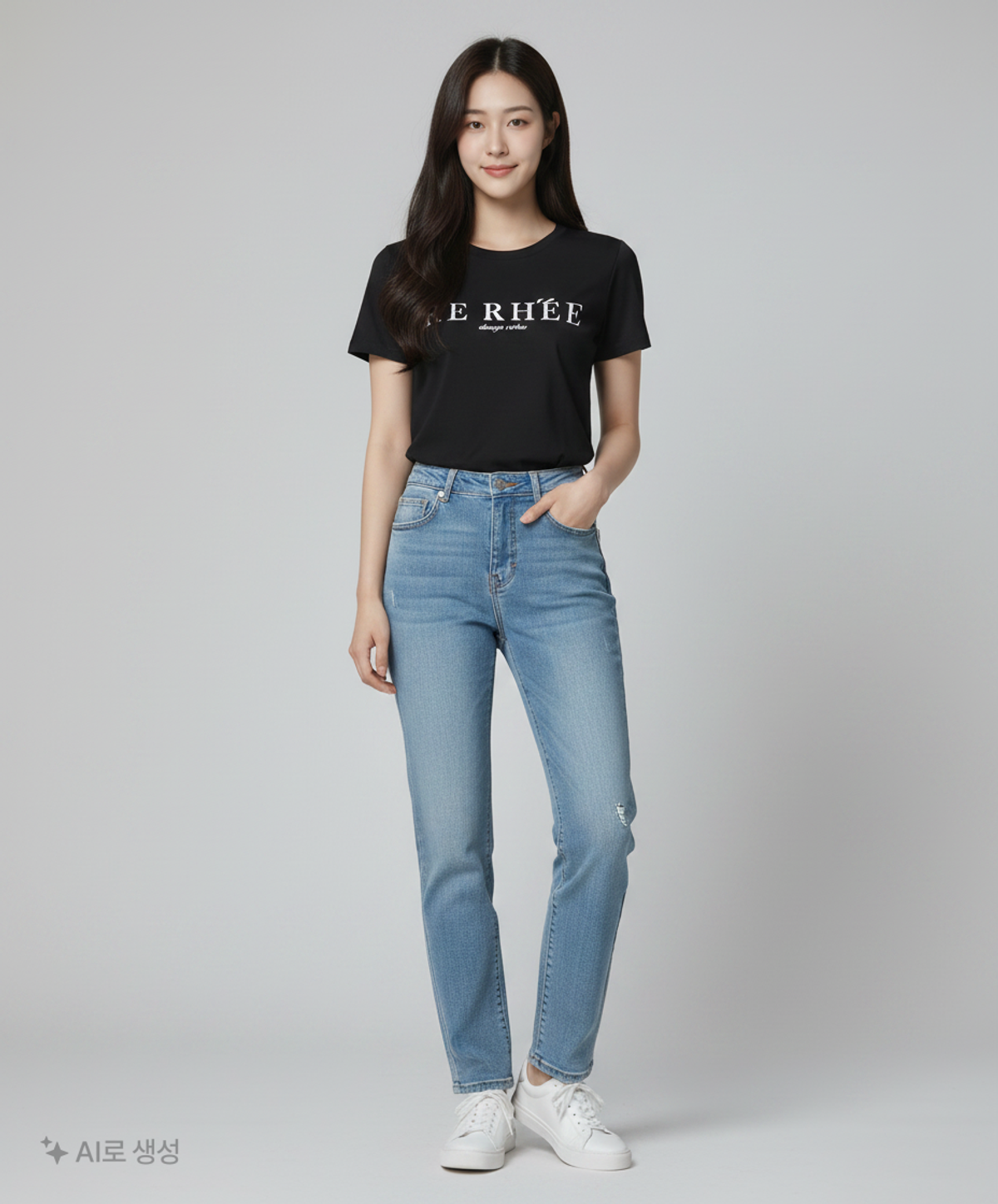 리이(RE RHEE) 반소매 티셔츠 ML