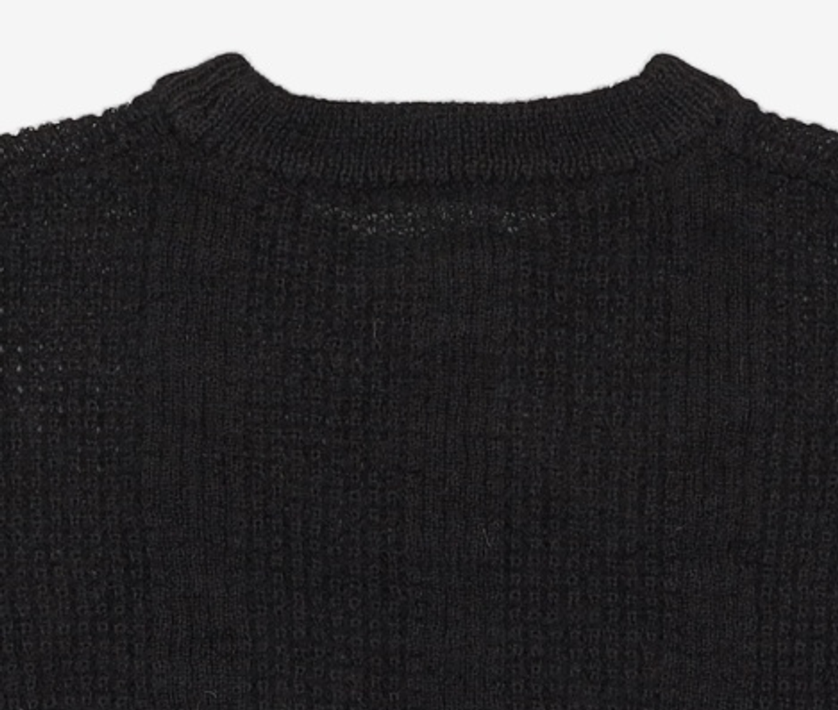 유스(YOUTH) Mohair Crew-neck Knit-Black M