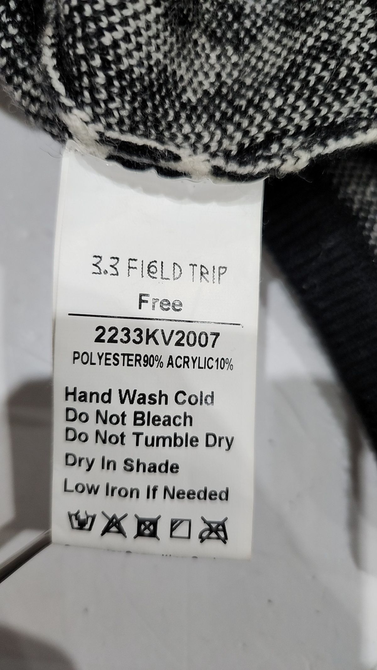3.3 필드트립(3.3 FIELD TRIP) 베스트 XS