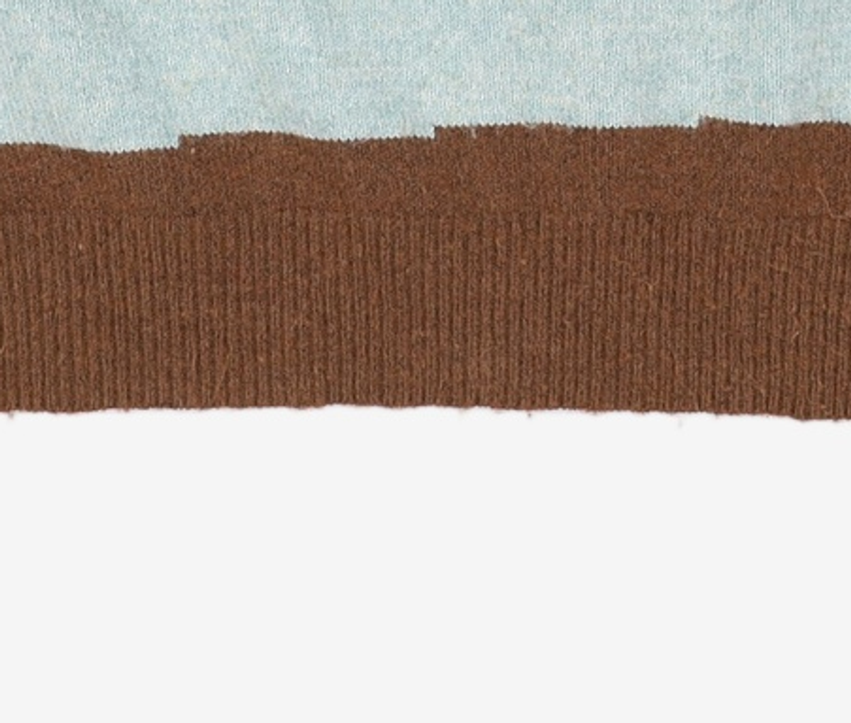 틸던(TILLDAWN) STRIPED BLOCK PULLOVER brown FREE