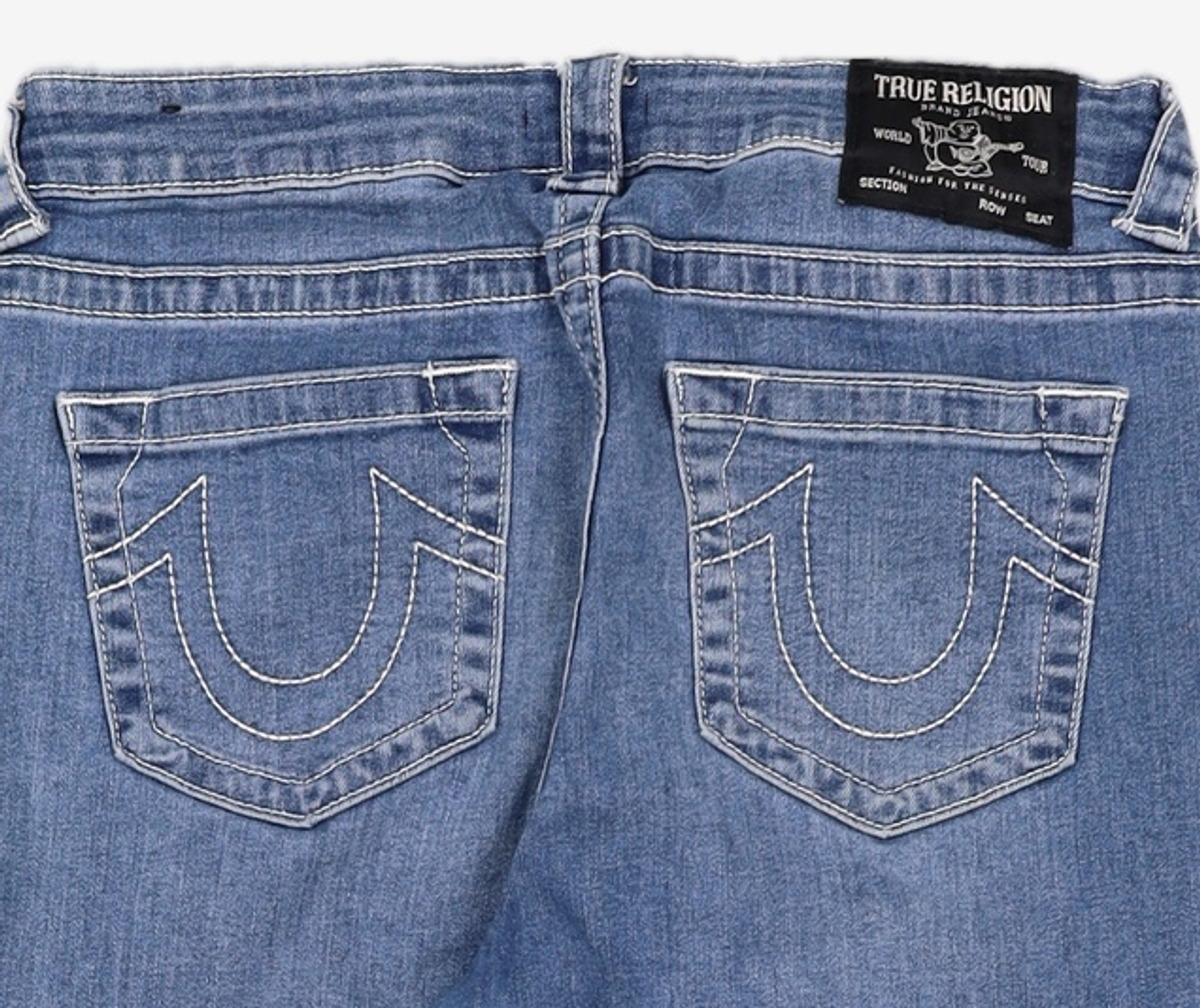 트루릴리젼(TRUERELIGION) 청/데님 팬츠 28