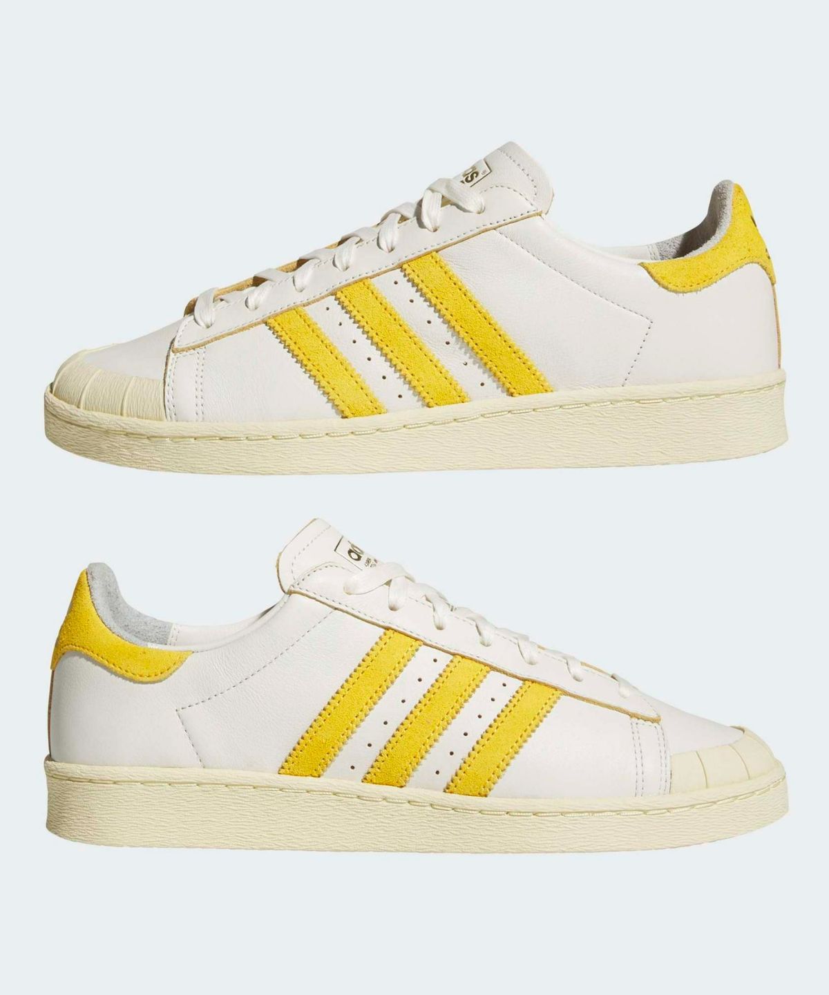 아디다스(ADIDAS) 자바 하프 쉘 - 화이트:크림옐로우 / KK1503