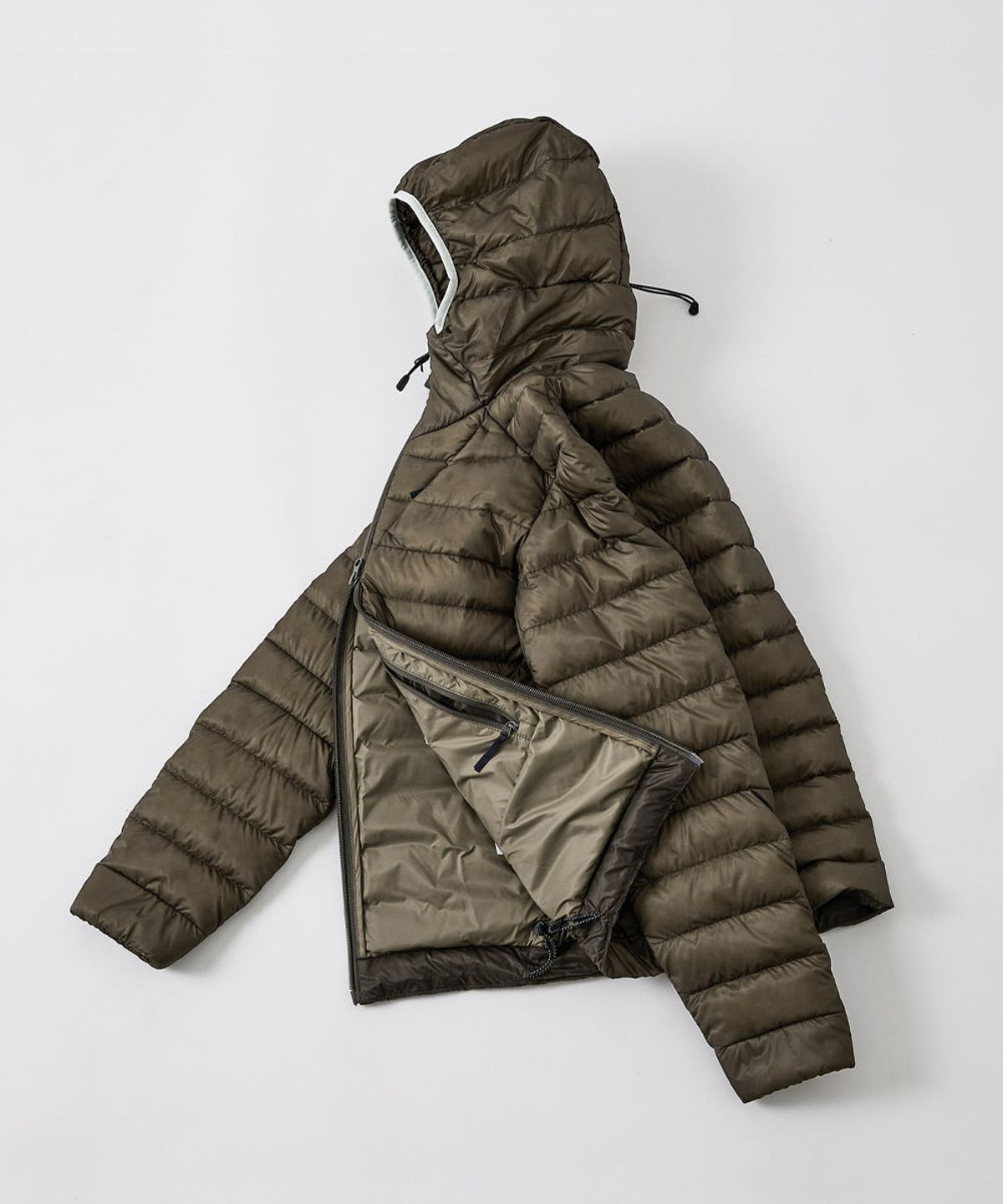 시에라디자인(SIERRA DESIGNS) W) 뮤어(MUIR) 경량 구스다운 후드자켓 BROWN