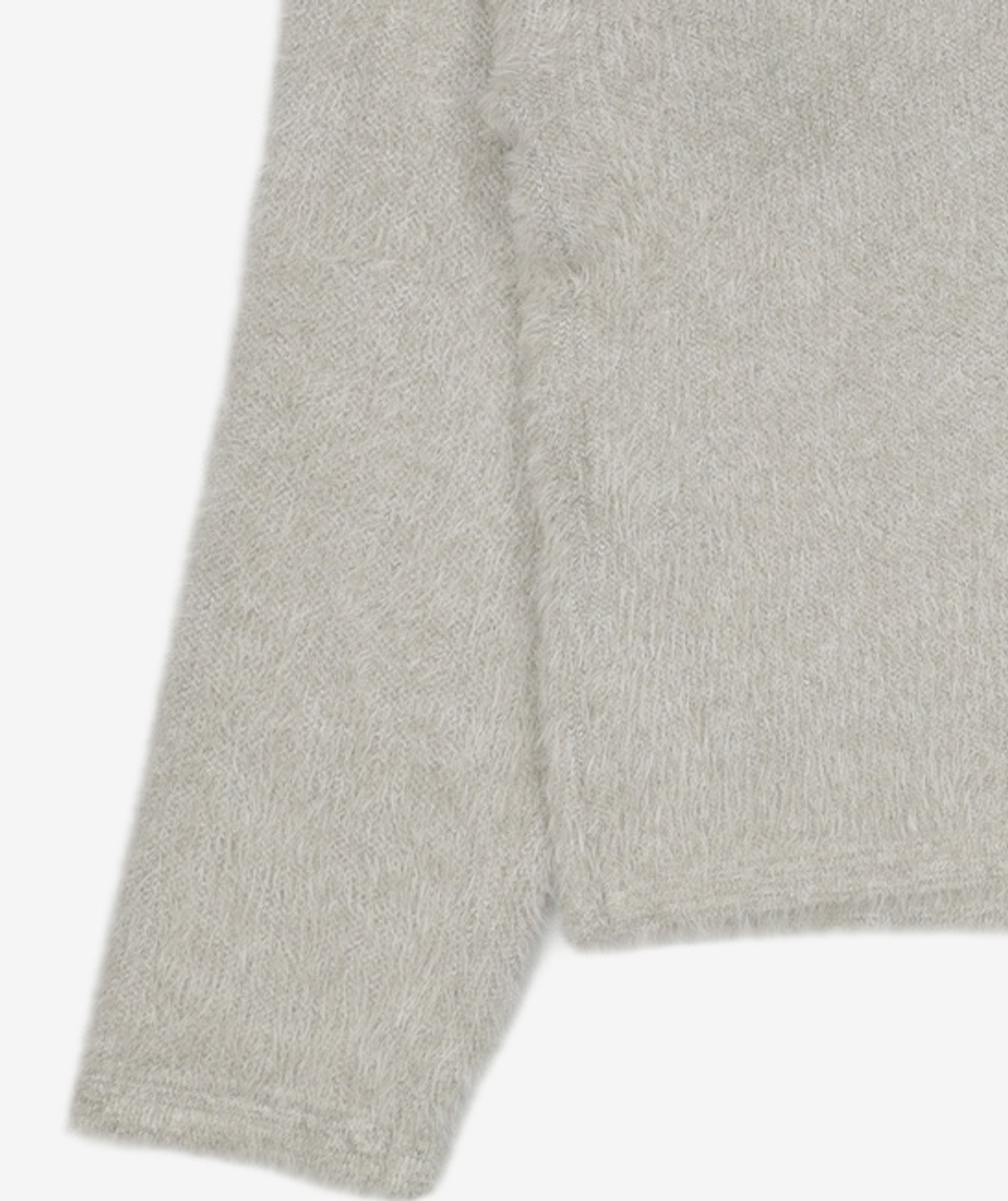 노매뉴얼(NOMANUAL) HAIRY SOFT CARDIGAN - DUSK XL