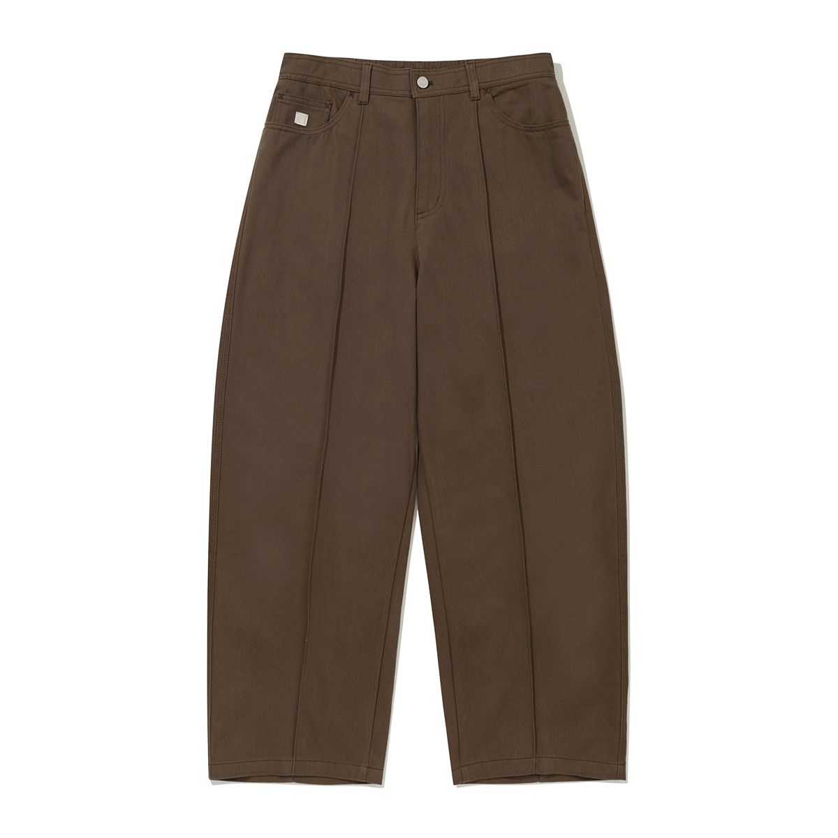 코닥(KODAK) RGB 데님 커브핏 팬츠 BROWN