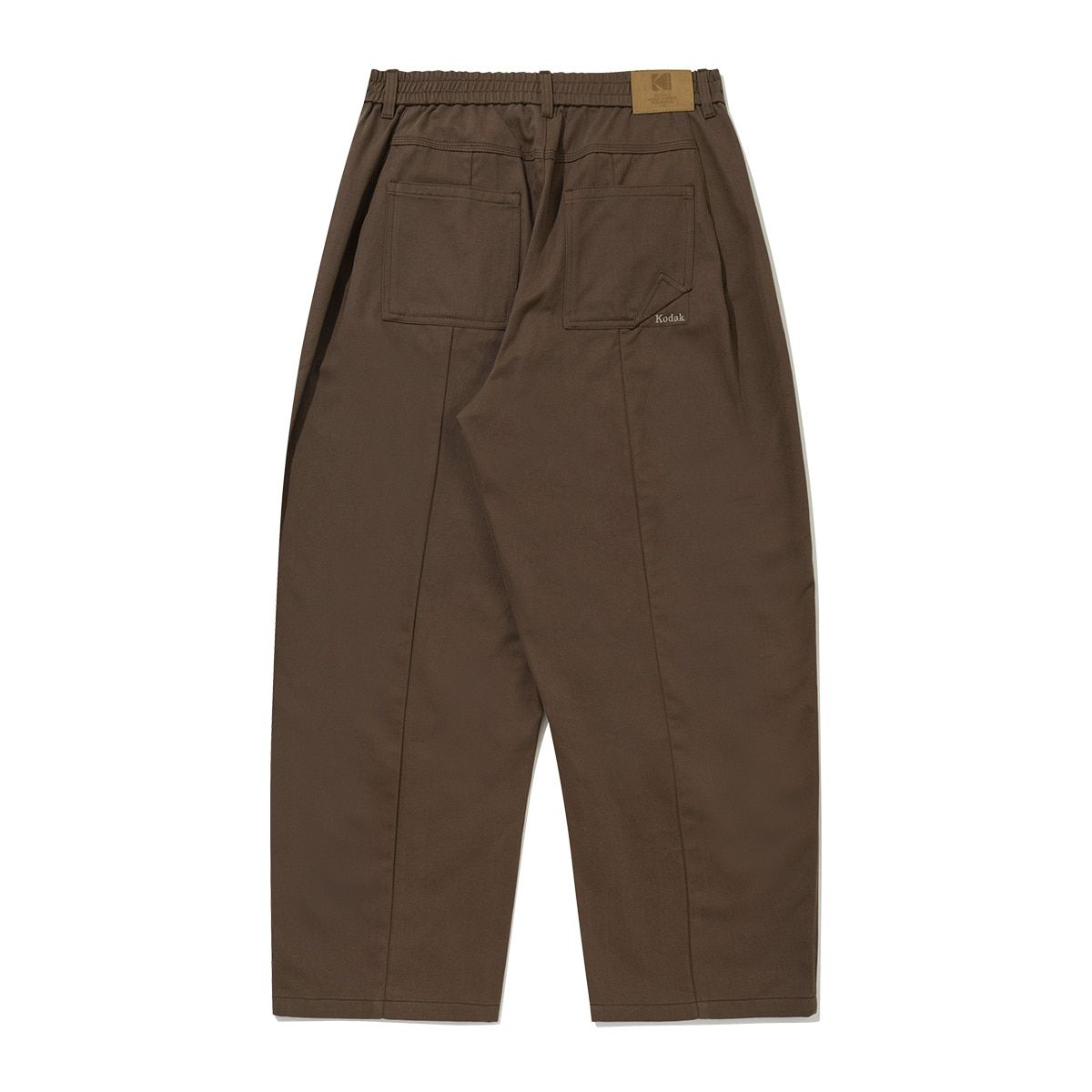 코닥(KODAK) RGB 데님 커브핏 팬츠 BROWN