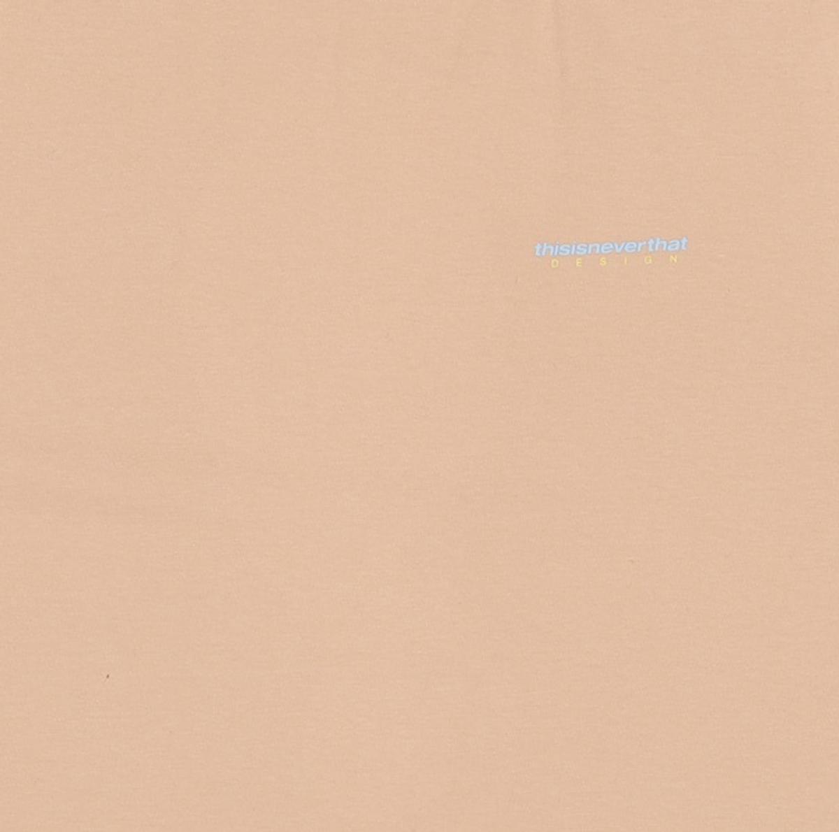 디스이즈네버댓(THISISNEVERTHAT) DSN-Logo Tee L