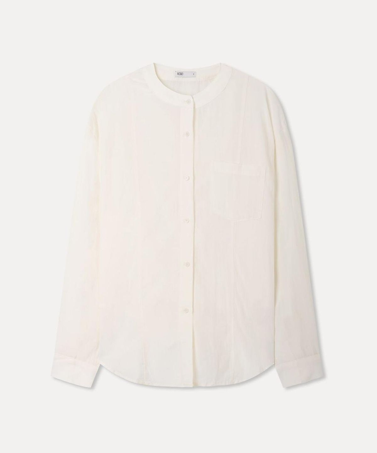 미쏘(MIXXO) 레이어드 절개라인 블라우스_MIWBLG90AS