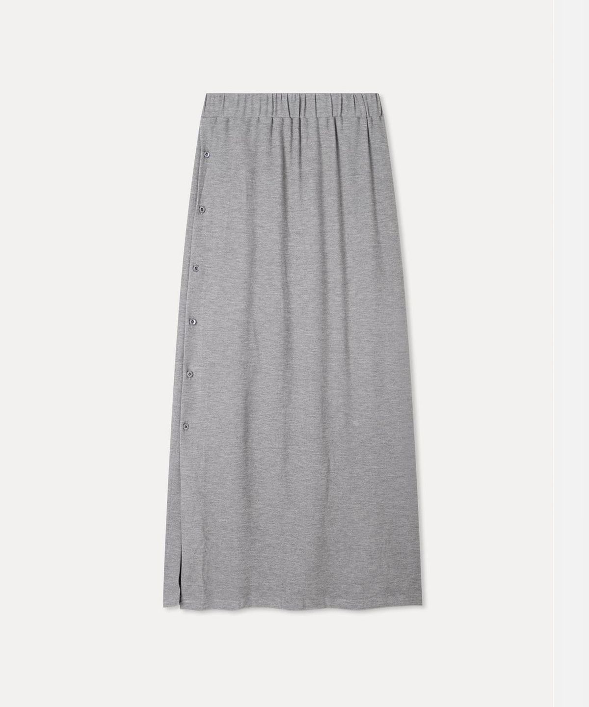 미쏘(MIXXO) 밴딩 롱 플레어 스커트_MIWWMG90AS
