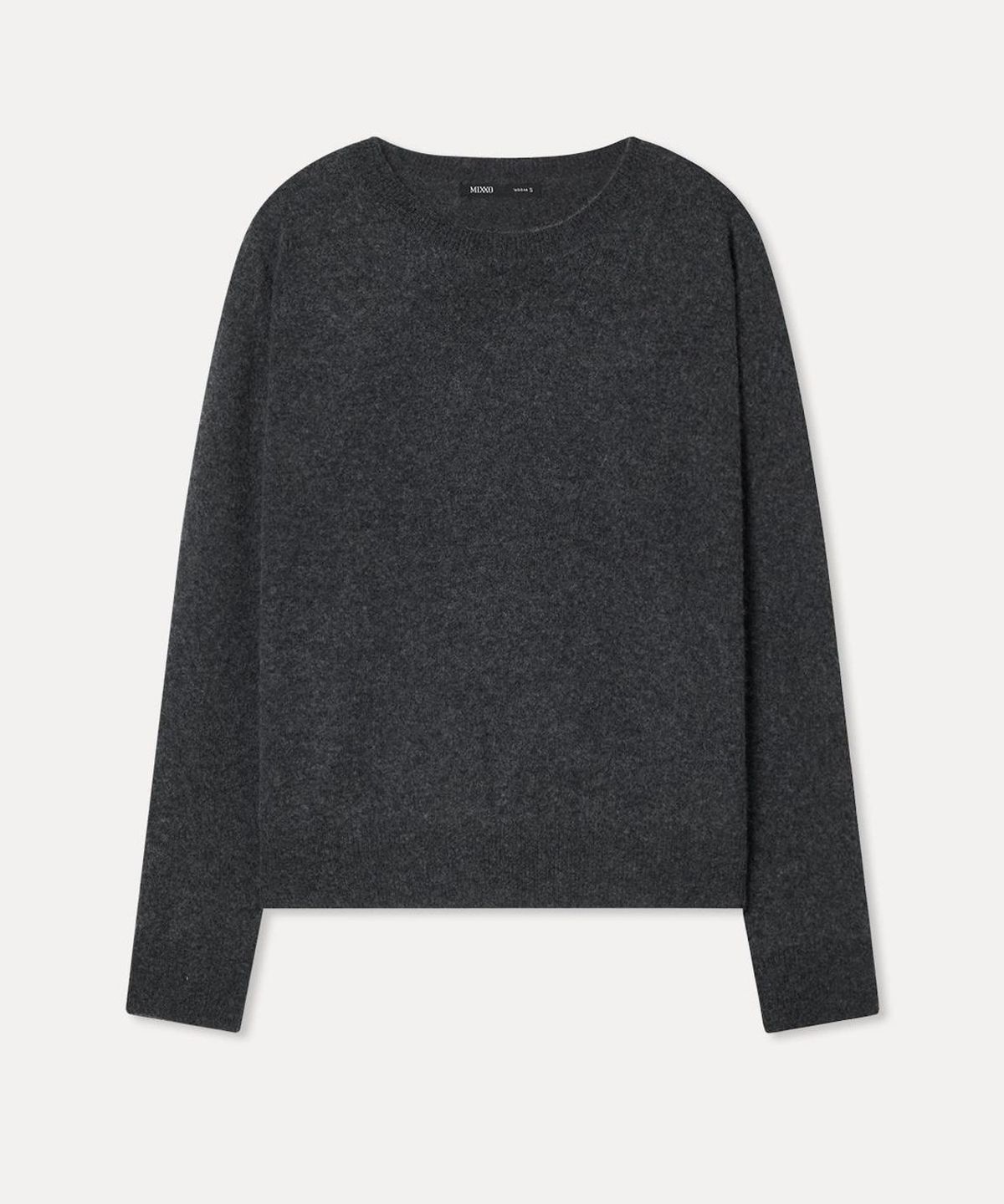 미쏘(MIXXO) [에센셜] 캐시미어블렌드 라운드넥 니트_MIWKAGT10T