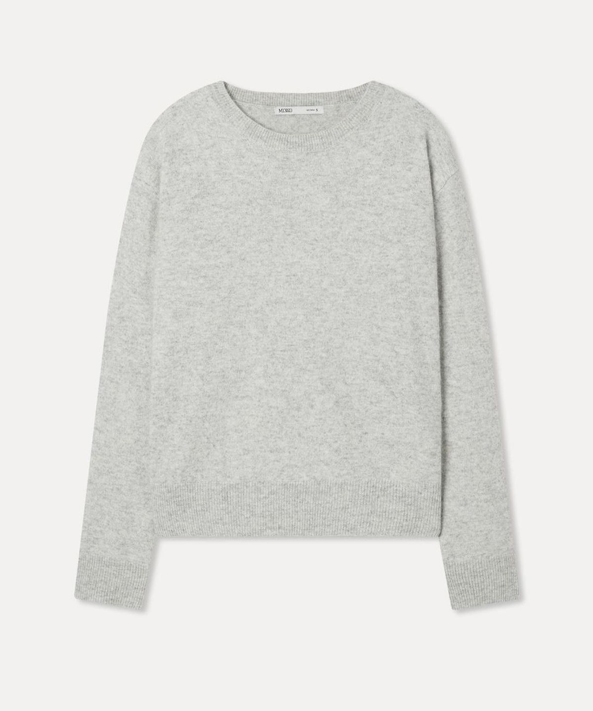 미쏘(MIXXO) [에센셜] 캐시미어블렌드 라운드넥 니트_MIWKAGT10T