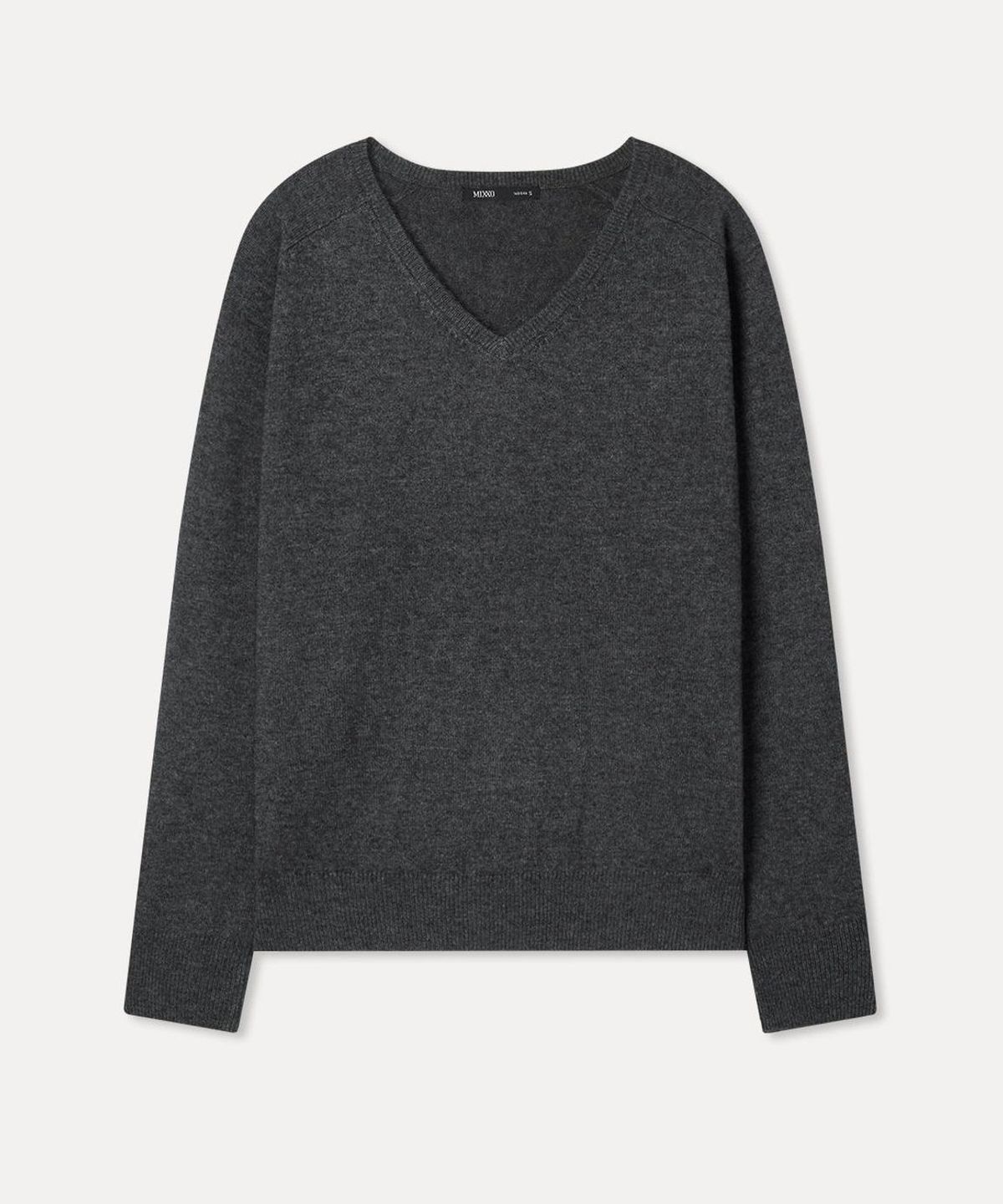 미쏘(MIXXO) [에센셜] 캐시미어블렌드 브이넥 니트_MIWKAGT20T