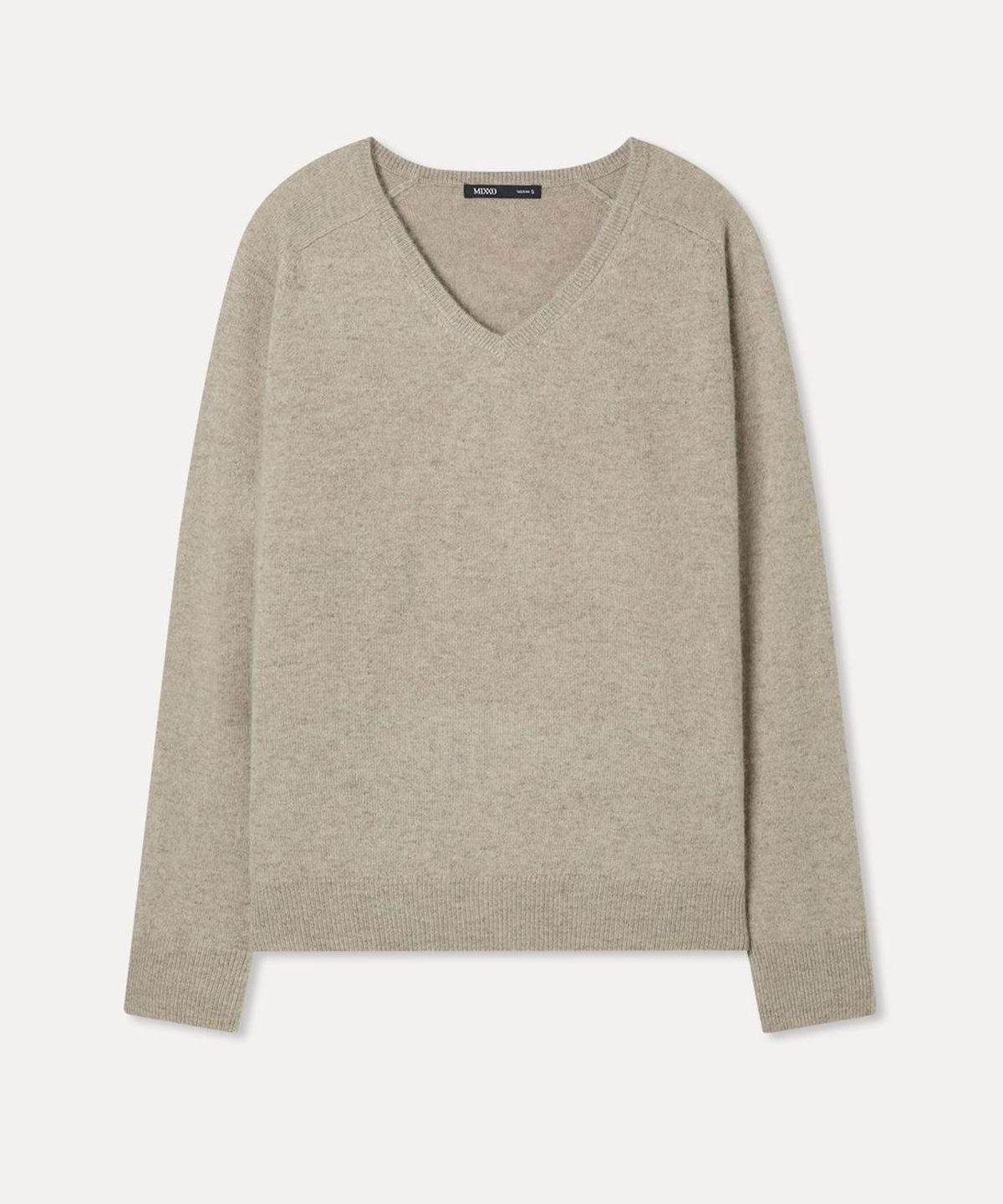 미쏘(MIXXO) [에센셜] 캐시미어블렌드 브이넥 니트_MIWKAGT20T