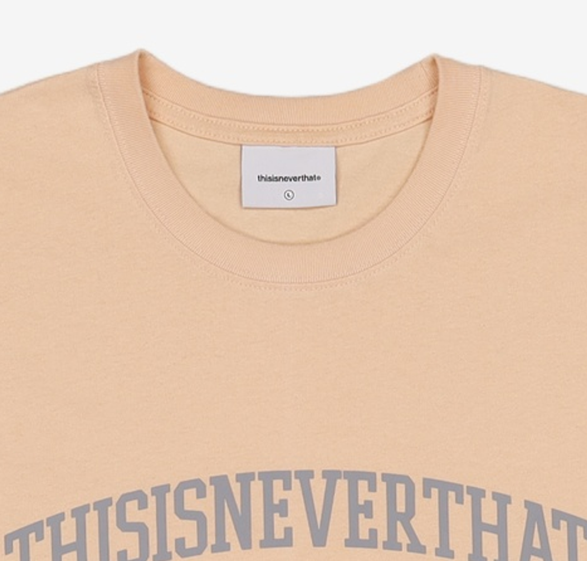 디스이즈네버댓(THISISNEVERTHAT) Arch-Logo Tee L