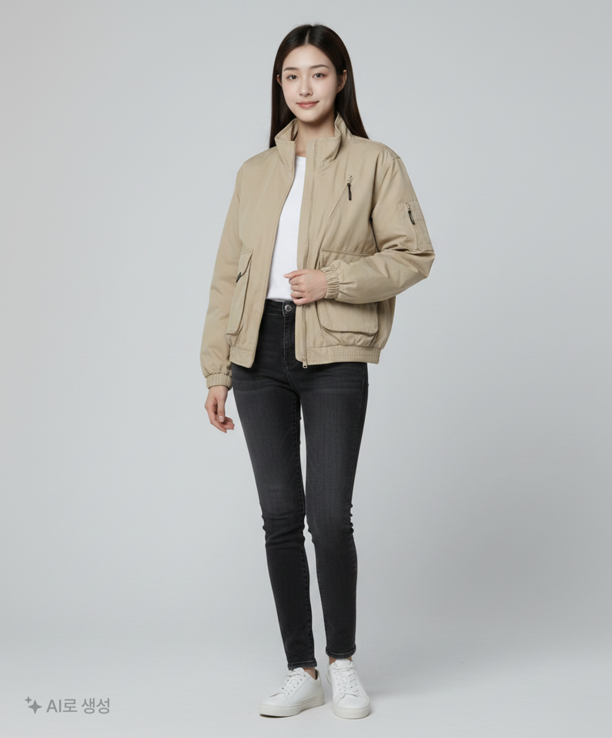 코드그라피(CGP) 나일론/코치 재킷 S