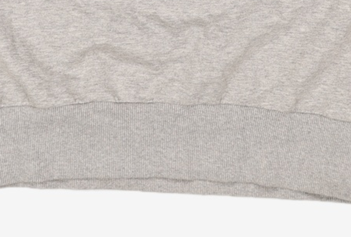 유희(YOUHEE) OFF SHOULDER SWEATSHIRTS MELANGE GREY FREE