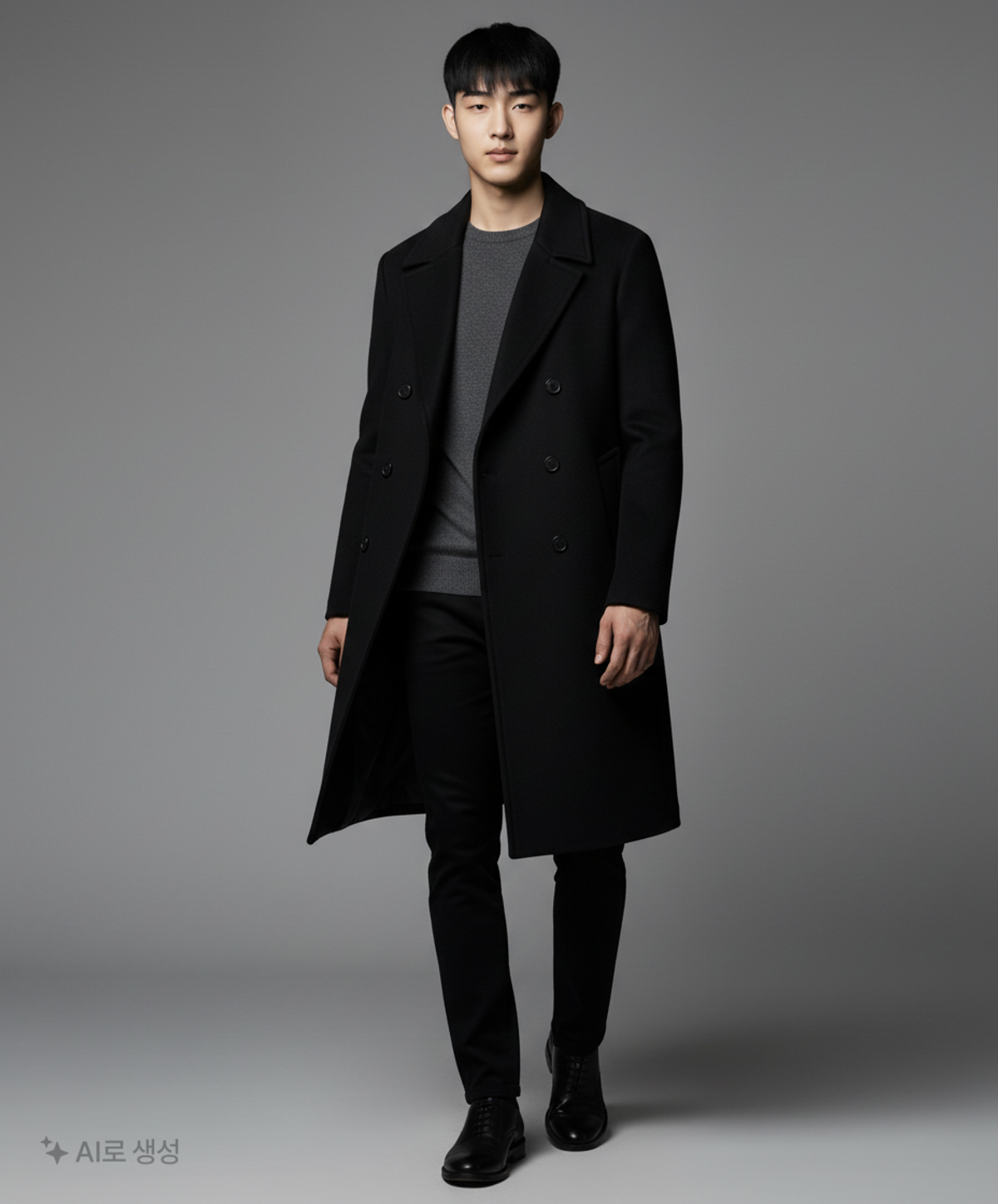 무신사 스탠다드(MUSINSA STANDARD) 겨울 기타 코트 L