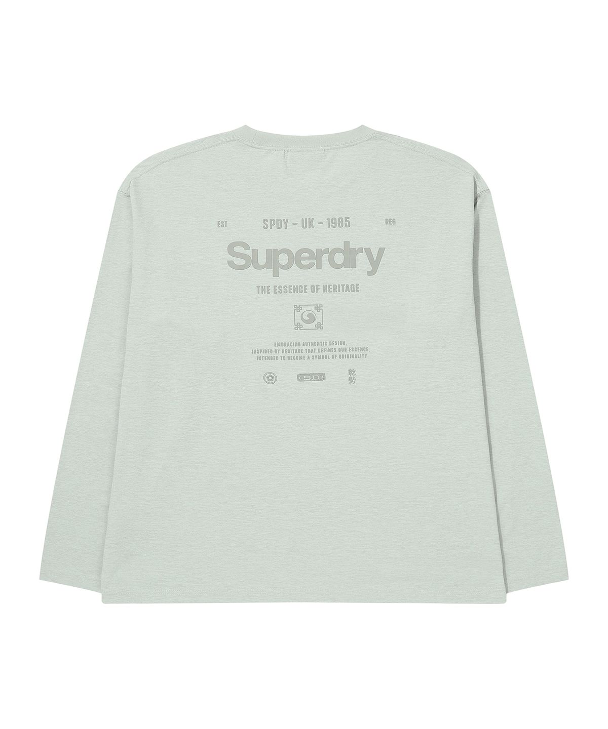 슈퍼드라이(SUPERDRY) 리커버 코어 롱티 딥 민트 SDUILDQ02DMT