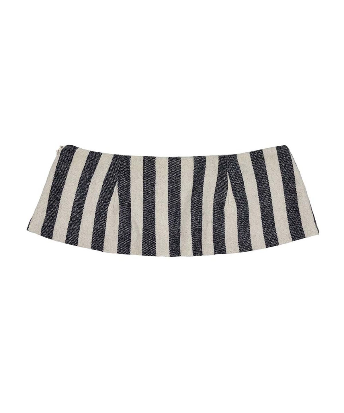 스컬프터(SCULPTOR) Wool Micro Skirt Gray Stripe