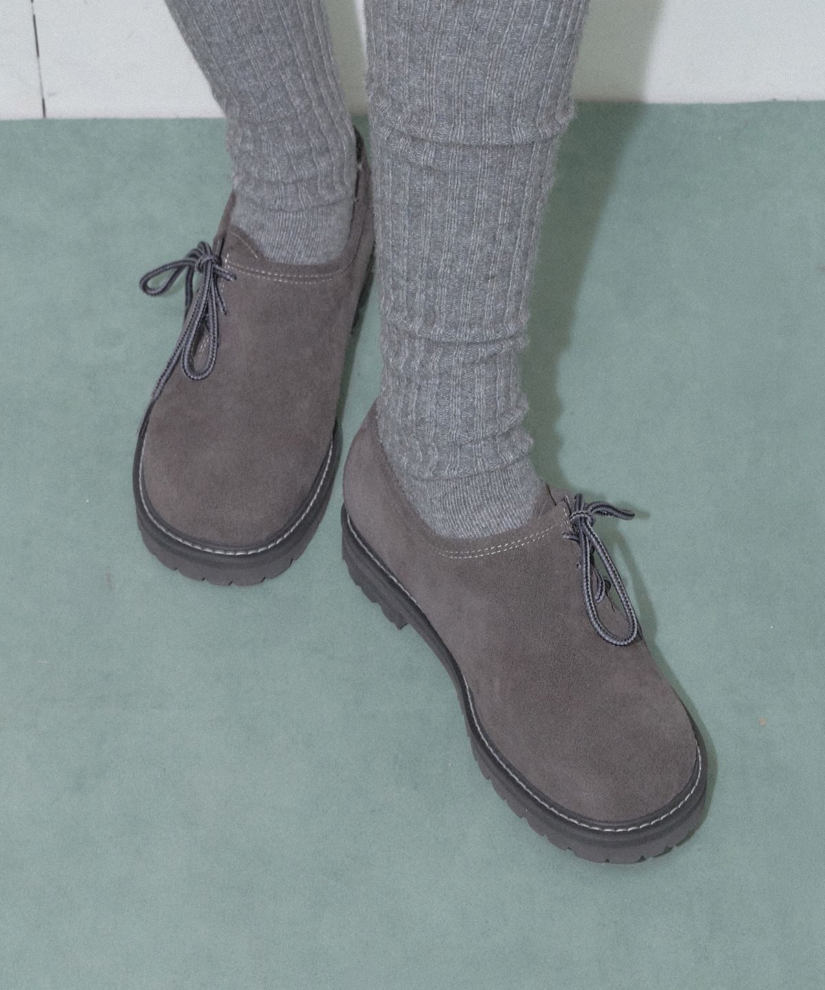 앤티어리(ANTIARY) Scoop loafer 2color