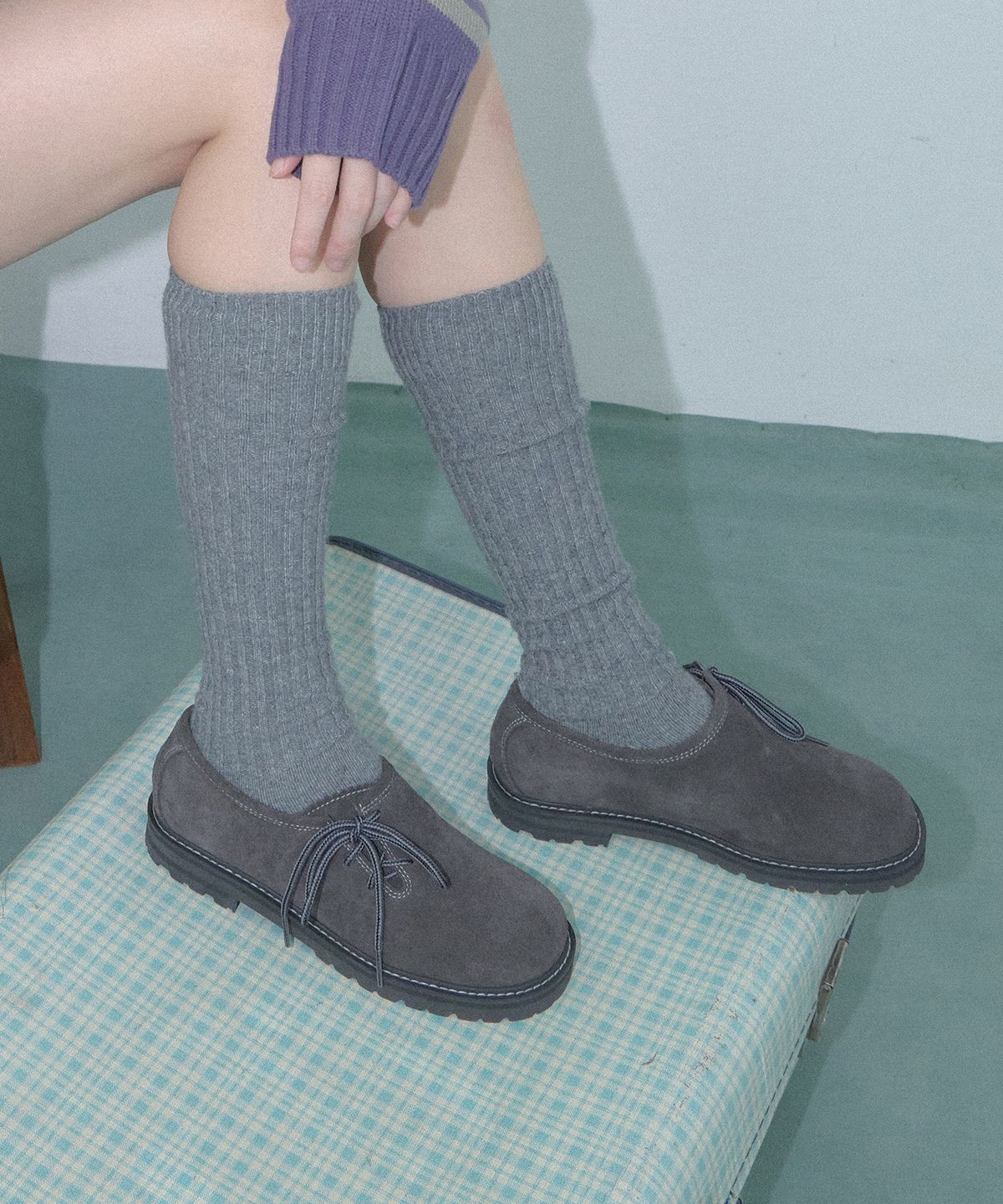 앤티어리(ANTIARY) Scoop loafer 2color