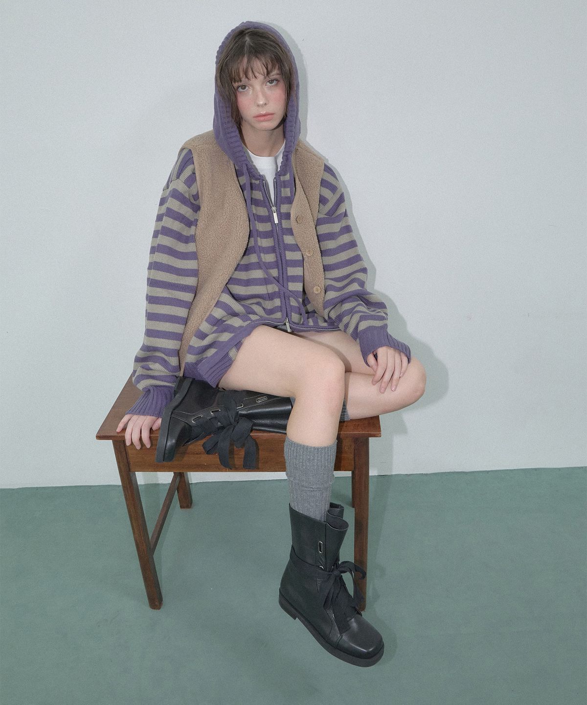 앤티어리(ANTIARY) Dusk boots 1color