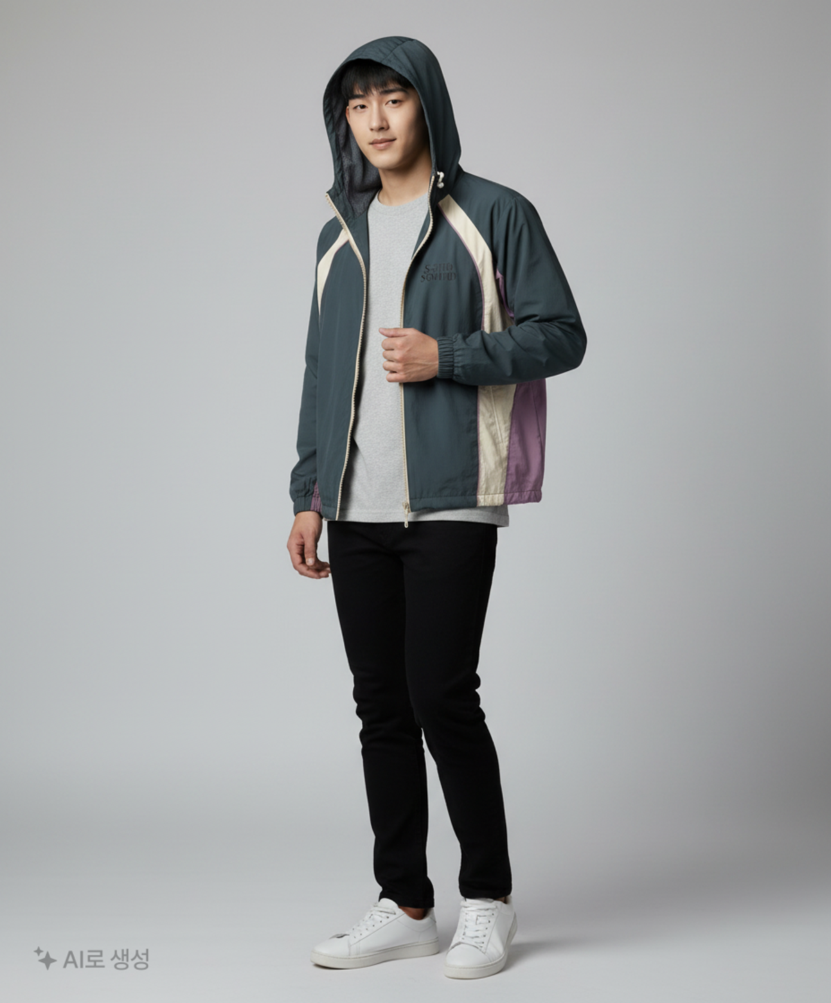 샌드 사운드(SAND SOUND) SetUp Hooded Jumper  Navy M