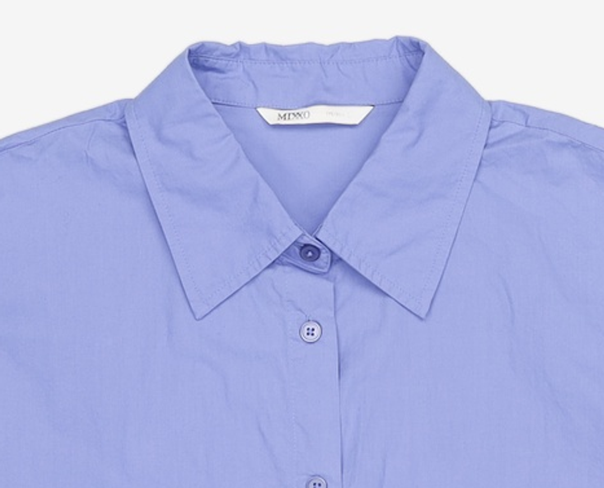 미쏘(MIXXO) 베이직 세미 오버핏 셔츠_MIWYWE910A L
