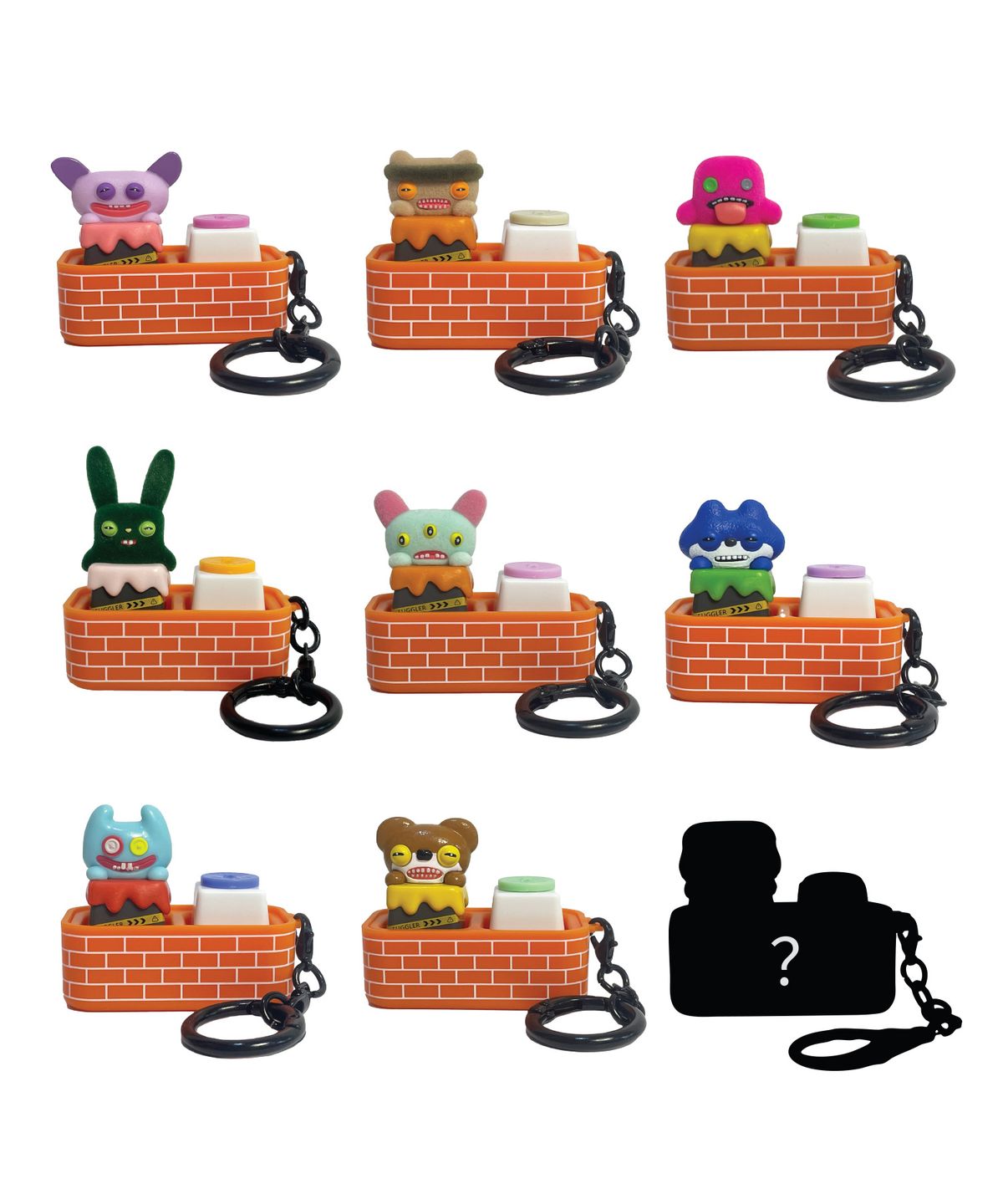 퍼글러(FUGGLER) 키캡 랜덤키링