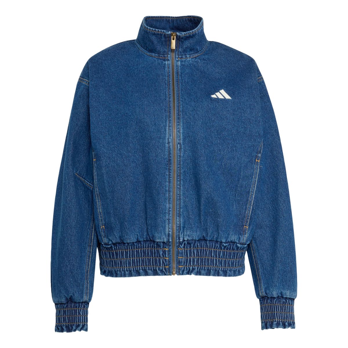 아디다스(ADIDAS) 스타디움 워시드 데님 루즈 핏 재킷 KV0624