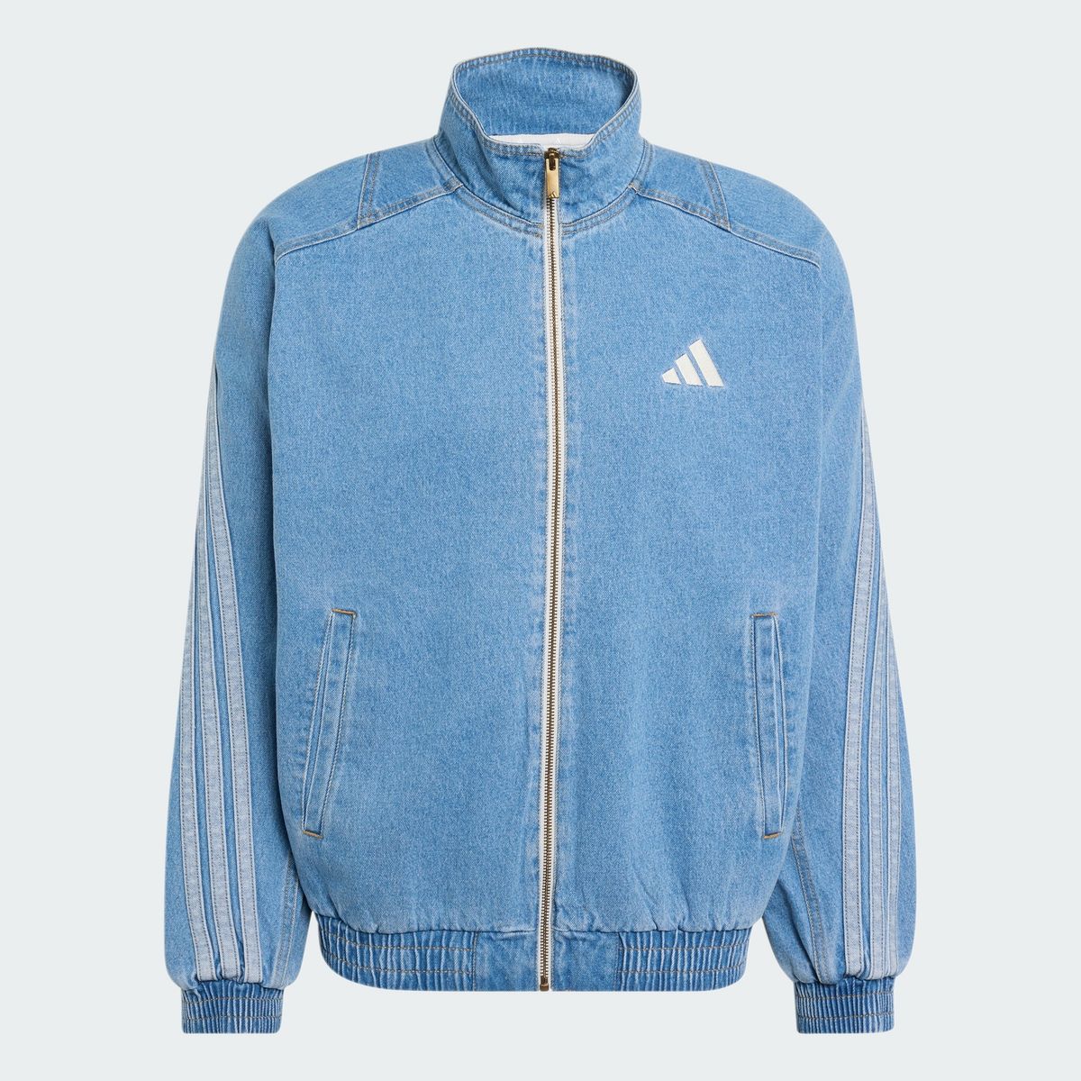 아디다스(ADIDAS) 스타디움 루즈 핏 데님 트랙 재킷 KV8347