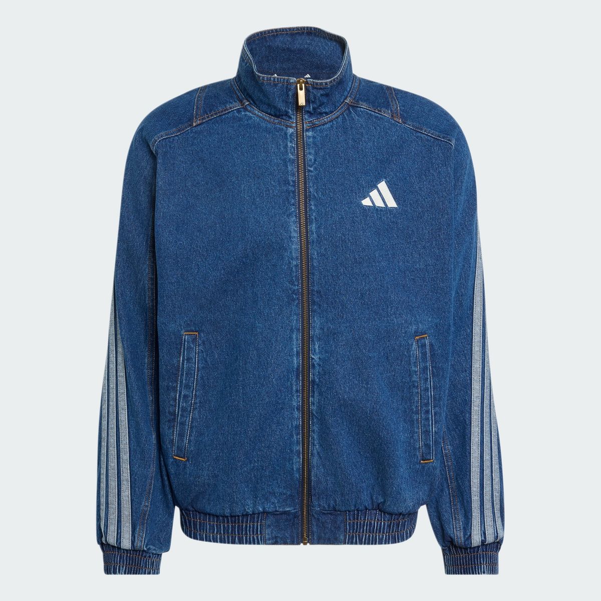 아디다스(ADIDAS) 스타디움 루즈 핏 데님 트랙 재킷 KV8345