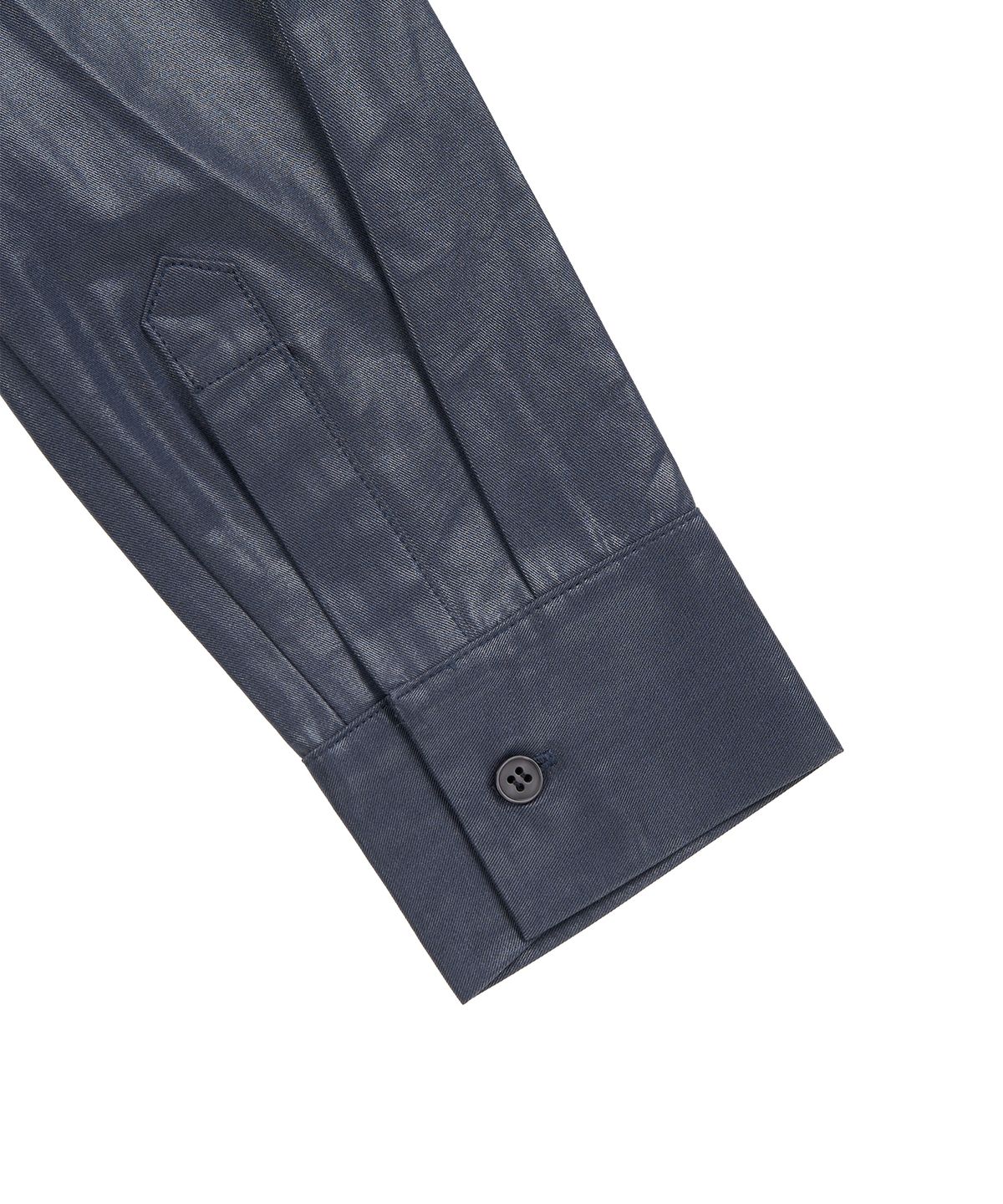 지제뮤지엄(ZIZEMUSEUM) SLIM PIN TUCK SHIRT (BLUE)