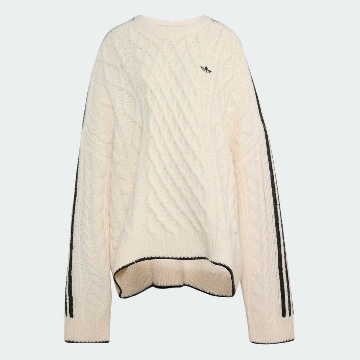 아디다스(ADIDAS) 케이블 니트 스웨터 KR9620