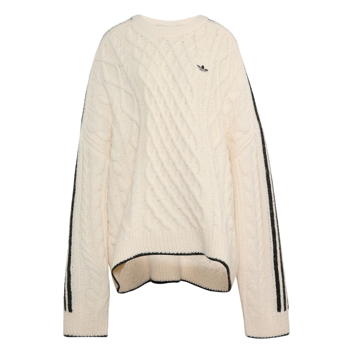 아디다스(ADIDAS) 케이블 니트 스웨터 KR9620