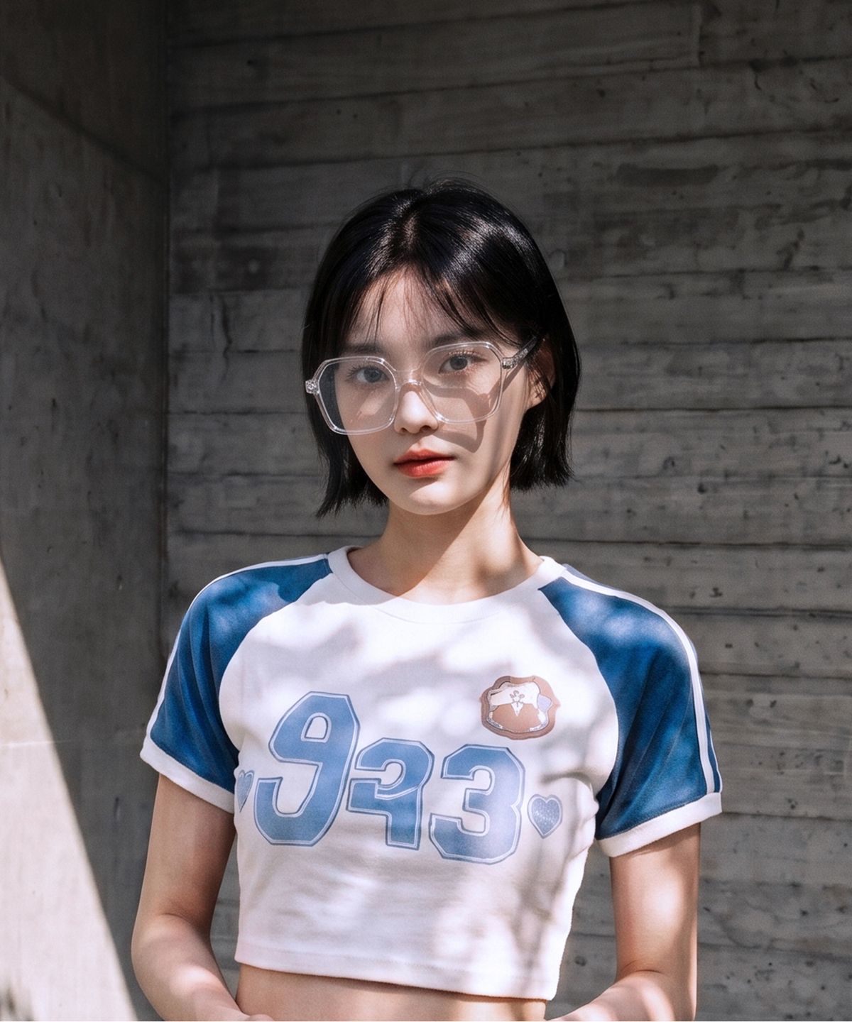 맵시크(MAPCHIC) [맵시크x플라이크]RETRO DAEDU B3 CLEAR_안경